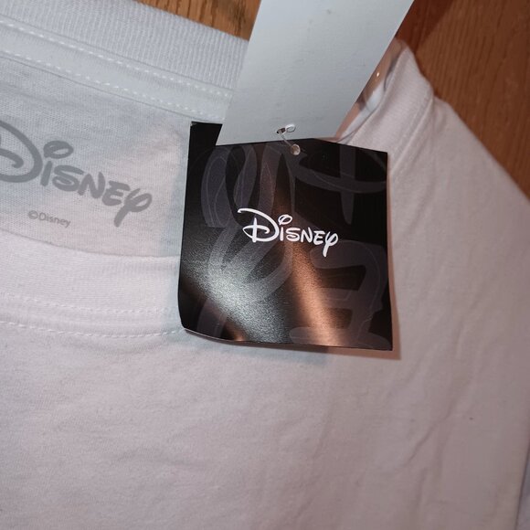 NEW Men's The Muppets Kermit Kiss Short Sleeve Crewneck T-Shirt - White - Picture 7 of 7